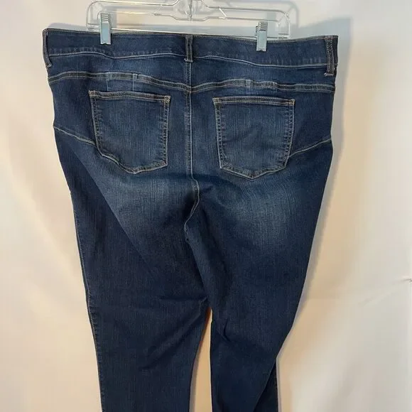 TORRID Jeans Size 20R Bombshell Skinny Premium Stretch Dark Wash - Picture 4 of 8